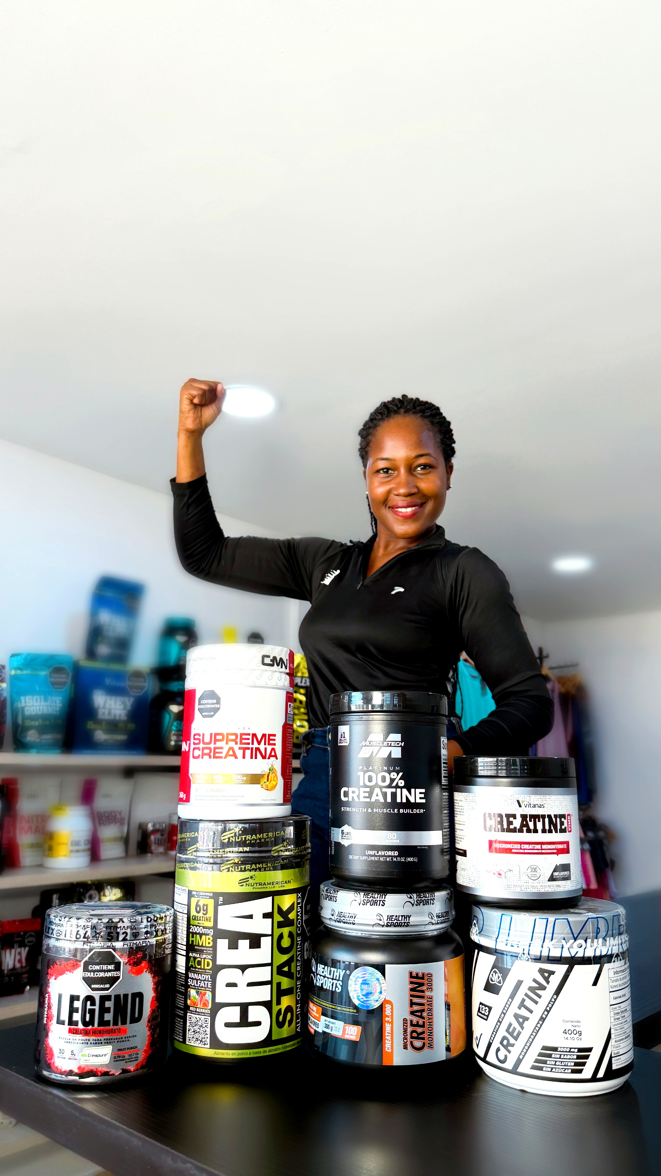 Clienta Better State lista para entrenar